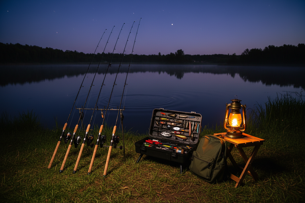 Fishing After Sunset: How to Build a Simple and Organized Night Setup