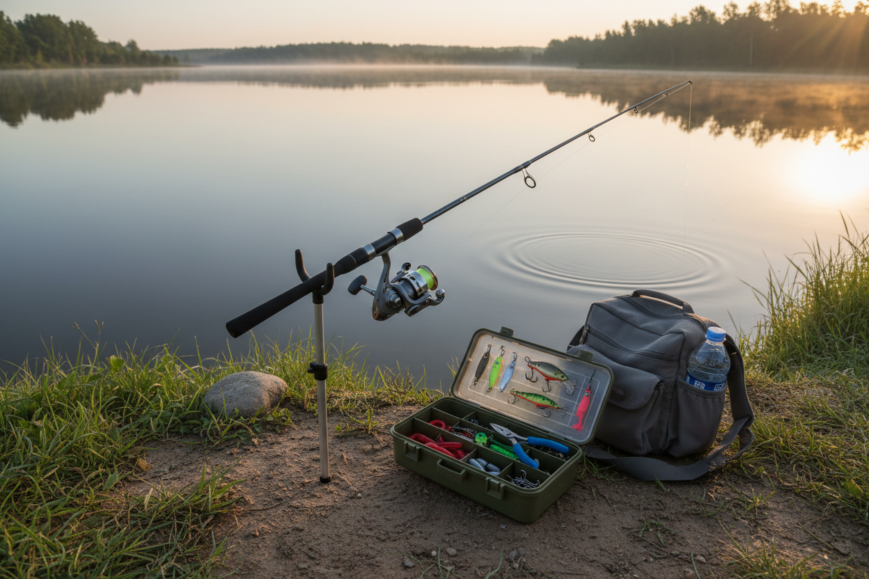 The First-Cast Kit: A Simple Fishing Setup for Beginners