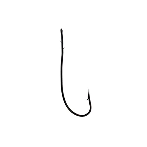 Bronze Bass Hook, Worm Hook - 2 Slices - Size 2/0 - Box of 45-047BL-04
