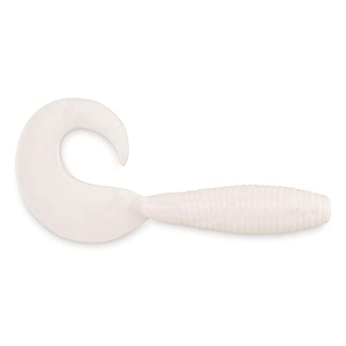 Berkley PowerBait Power Grubs Fishing Soft Bait - color: Natural Chartreuse, size: 2" (20 Count)