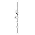 uxcell Lavatory Sink Drain Repair Kit, 304 Stainless Steel Center Ball Rods for Replacement Bathroom Sink Pivot Rod, 20cm Rod/15.5mm Ball - size: 15.5mm