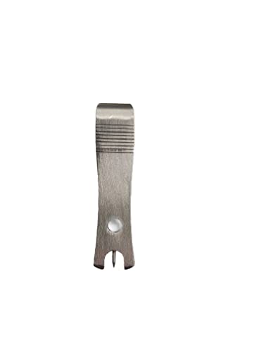 Al's Goldfish Lure Co. 3 PCS Jig Eye Punch Cleaner for Overcoated Jig Eye Paint & Line Clipper, Compact All-in-One Tool. Size: 2" x 0.5" x 0.5"