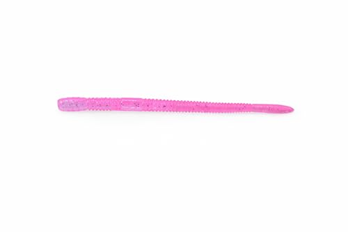 10Pcs Soft Plastic Worms for Bass Fishing, Multicolor Stick Worm Set, Freshwater Fishing Bait