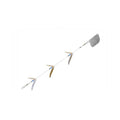 Mack's Lure 60530 Flash Lite Trolls - 3 Blade Series - 90# Test Silver/