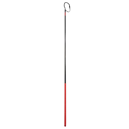 BUBBA 7 Foot Gaff with 3 Inch Stainless Steel Offset Hook, Non-Slip Grip Handles and Carbon Fiber Shaft for Fishing, Boating and Outdoors - size: 7 Foot 3 Inch