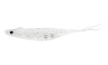 Nomad Design Cobra Shad Soft Plastic Minnow 4 Pack, with Adjusta-Ball Tungsten Weights, Fishing Lure - color: Blue Ghost
