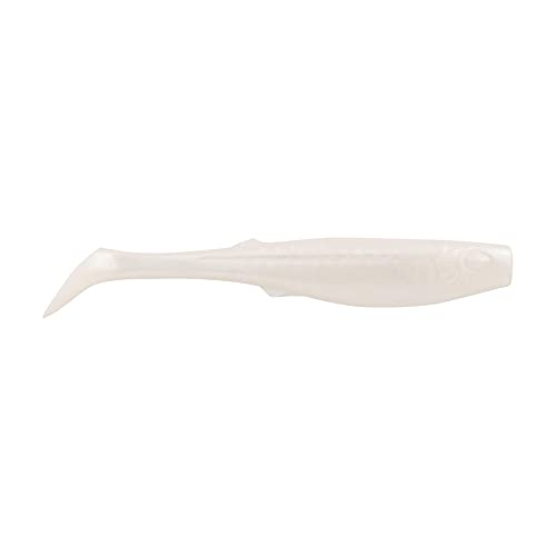 Berkley Gulp! Paddleshad Fishing Soft Bait - color: Pearl White, size: 4"
