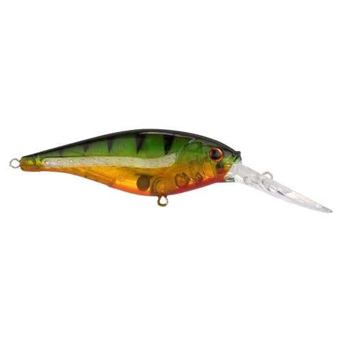 Berkley Scented Flicker Shad Fishing Hard Bait - color: Flashy Perch Pro Pack, size: 5/16 oz, 2.75"