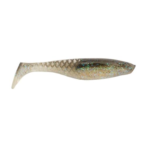 Berkley PowerBait Paddlin' PowerStinger Fishing Soft Bait - color: Electric Shad, size: 3 1/2"
