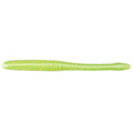 Drop Worm - 4" - Finesse Smallmouth Bass Fishing - Dropshot - Ultra Realistic - Matte Finish - Neutral Buoyant Soft Plastic - color: Meltdown