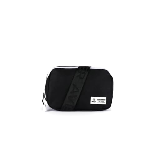 WOLFpak Crossbody Pack | Universal Fannypack for Adults & Kids | - color: Alpha Black White Accents