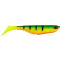 Berkley PowerBait Ripple Shad Fishing Soft Bait - color: Fire Perch, size: 4" (5 Count)
