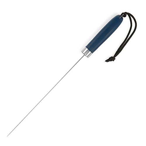 Buck Knives 225 Silver Creek Fixed Fillet Knife, 9-5/8" Titanium Coated Flexible Blade, Anti-Slip Rubber Grip, Portable Fishing Knife for Saltwater & Freshwater, Fishing Gear, 5.3 oz - size: 9"