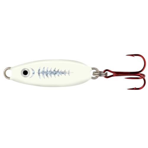 Northland Tackle Minnows - Fishing Jig - 68e57a46-704e-4ae5-bd55-d6e0fb3e3d1c - color: SUPER-GLO EXO WHITE, size: 1-3/8"