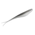Strike King 3X Z Too Soft Jerkbait Fishing Lure, 5", Salt-Impregnated - color: Gray Glimmer Pearl Belly, size: 3"