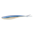 Lunker City Fishing 4.5" Freaky Fish Split Tail Soft Plastic Minnow Bass Lure Stick Bait Shad Jerkbait, 8 Per Bag, Made in The USA - color: 01 Alewife