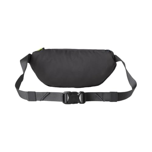 THE NORTH FACE Jester Lumbar Pack | Fanny Pack With Water Repellent Finish, 2.2 Liters, Crossbody Adjustable Strap - color: Anthracite Grey/Smoked Pearl/Fizz Lime