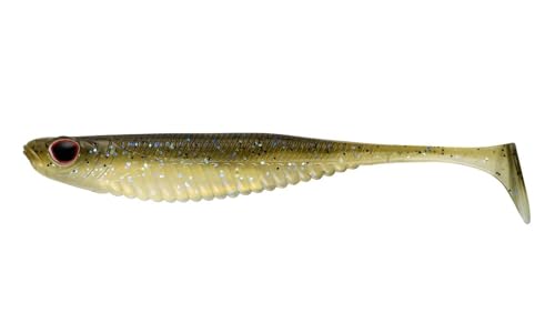 Nomad Design Spectre Minnow 3.25" Internal Foil System, Soft Paddletail - (5 Pack) - Live Ops for Fresh or Saltwater Inshore Species - color: Tennessee Shad