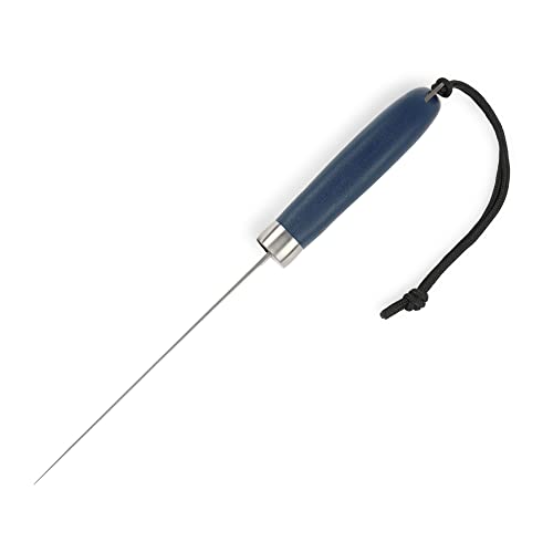 Buck Knives 223 Silver Creek Fixed Fillet Knife, 6-3/8" Titanium Coated Flexible Blade, Anti-Slip Rubber Grip, Portable Fishing Knife for Saltwater & Freshwater, Fishing Gear, 5 oz - size: 6"