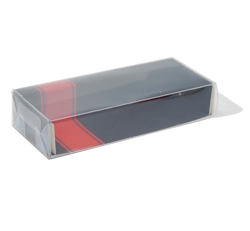 20 Pcs 125x43x21mm PVC Tackle Bait Boxes, Fishing Lure Storage Organizer for Fishing Accessories