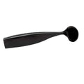 Lunker City Fishing Shaker 6" Swimbait Soft Plastic Bass Lure with Tail Swimming and Wobbling Action Swim Bait, 4 Per Bag, Made in The USA - color: Black