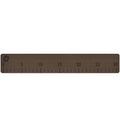 30" Fish Ruler for Boats, Laser Engraved Peel and Stick EVA Foam Fish Measuring Board, Fishing Measurement Tape for Fishing Boats, Yachts, Kayaks - color: Teak