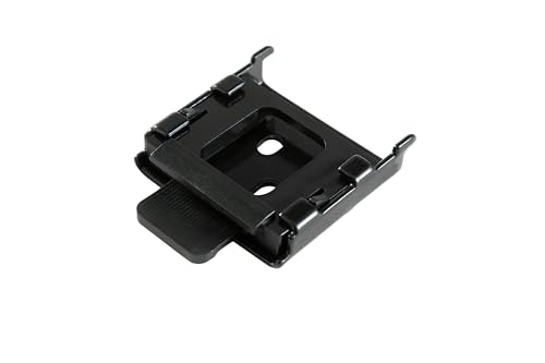 coolaroo Replacement Parts - Outside Mounted Blinds Curtain Rod Bracket Attachment, Vertical Blinds Replacement Parts, Deer Blind Brackets & mini Blind Brackets for Blinds Replacement - color: Black, size: 2 SET
