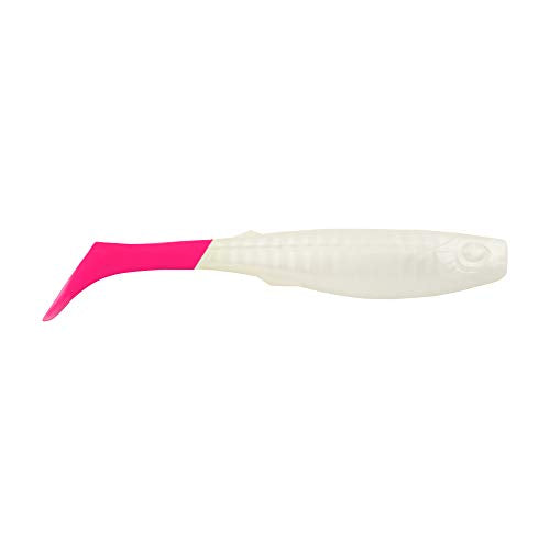Berkley GAPPS Fishing Bait - color: Pearl White/Pink, size: 5in - Pint 4x7
