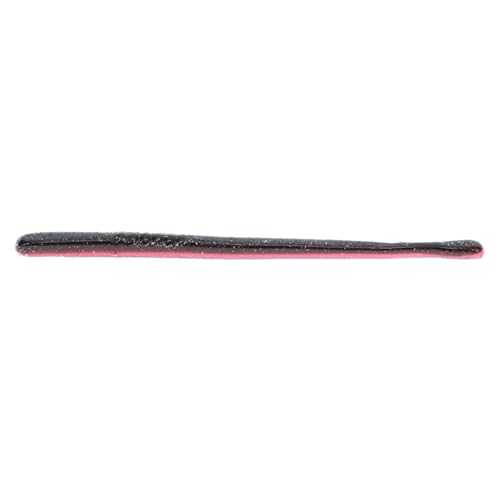 Strike King KVD Filler Worm Soft Bait Fishing Lure - color: Tequila Sunrise with Orange Flake