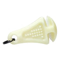 LINE CUTTERZ Patented Ceramic Blade Zipper Pull Quick Braided Fishing Line Cutter - Fishing Equipment - Upgrade Your Fishing Gear Now - color: Glow-in-the-Dark