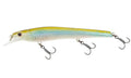 Nomad Design Shikari Fishing Lures, Premium Long-Casting, Shallow Diving, Slow Floating Jerkbait, for Inshore Freshwater Species Such as Bass, to Walleye, to Pike and Musky, 115 SUS FR 4-1/2" 1/2oz - size: 4 1/2" - 1/2oz, style: Aqua Ghost