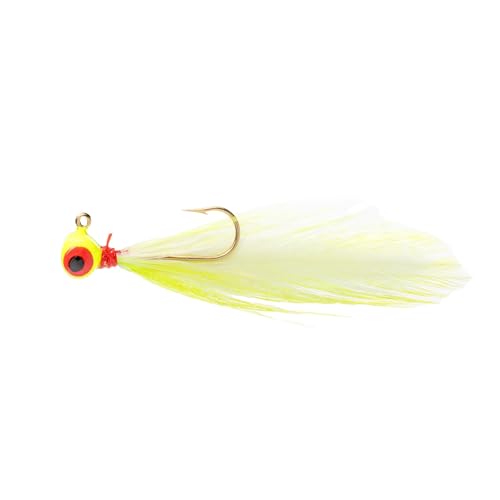 Strike King Mr. Crappie Shoo Shiner Jig - color: 186 - Refrigerator White, size: 1/64oz