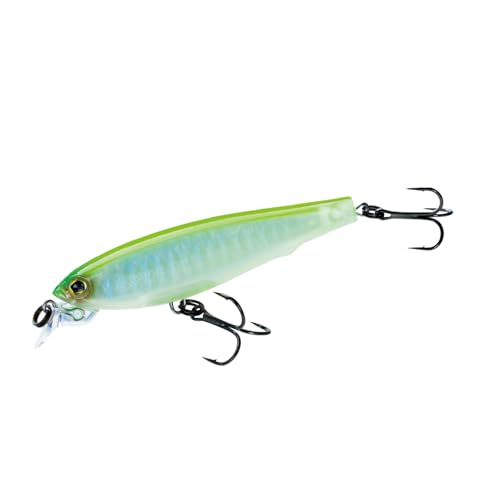 Duel Yo Zuri F 1135 3 Ds Minnow Suspending Lure 2 4 Inch - color: Luminescent Aurora Chartreuse