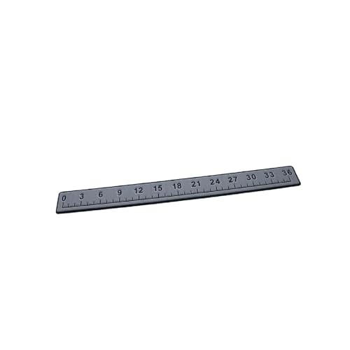 SeaDek Foam Fishing Ruler | Fish Ruler Perfect Boats, Coolers & Kayaks | 36" Fishing Measurement Tool | Fishing Accessories | 3M Adhesive Backing | Storm Gray/Black - color: Storm Gray/Black