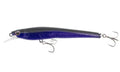 Nomad Design Shikari Fishing Lure, Long-Casting, Shallow Diving Slow Floating Jerkbait for Inshore Saltwater Species Such as Snook, Redfish, Striped Bass, Seatrout - style: Black Purple, 5 3/4 Inch - 1 Oz