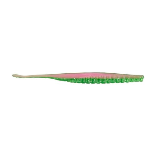 Berkley PowerBait Saltwater Bonga Stick Fishing Soft Bait, Irresistible Scent and Flavor, Ideal for Bass, Redfish, Trout and More - color: Electric Chicken, size: 5"