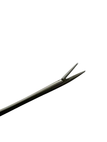 Long Reach Alligator Forceps with Graspping Serrated Tips ENT Instrument Alligator Forceps 3.5" 5.5" 6.5" 8" (6.5 in) - size: 6.5 in