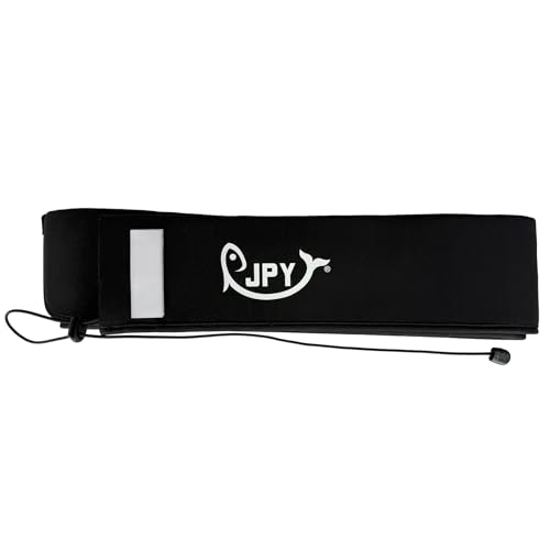 JPY 2 Pcs 3in Wdith Neoprene Fishing Rod Sleeve Protective Rod Covers for Fishing Poles Hook-Resistant Rod Storage Case Fits Spinning Casting Trolling Rods - size: Black x 1 - 60 IN