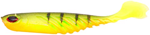 Berkley PowerBait Ripple Shad Fishing Soft Bait - color: Fire Perch, size: 2"