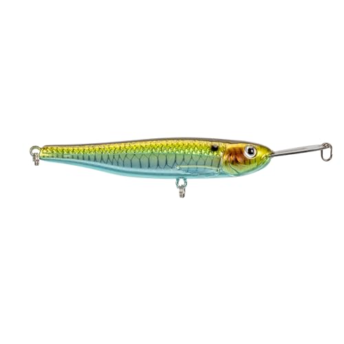 Strike King Evader 80 Fishing Lure, Swimming Topwater Bait, 7/16-Ounce - color: Chrome Herring