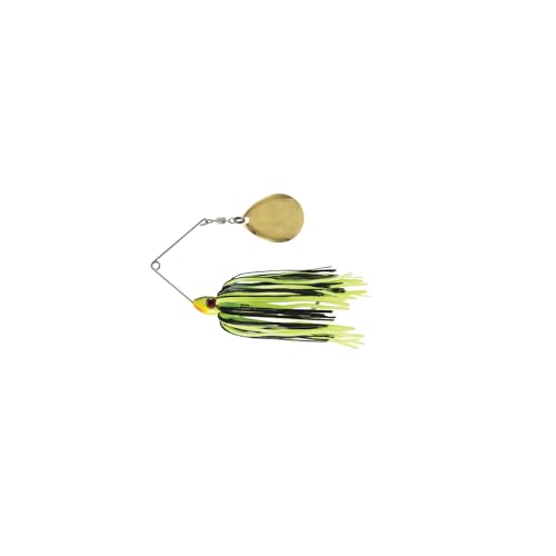 Redman Spinner Bait by Jimmy Houston, 3/8 Ounce Colorado Spinnerbait - color: Black/Chartreuse