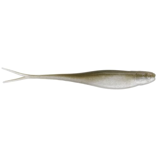 Strike King 3X Z Too Soft Jerkbait Fishing Lure, 5", Salt-Impregnated - color: Arkansas Shiner, size: 4"