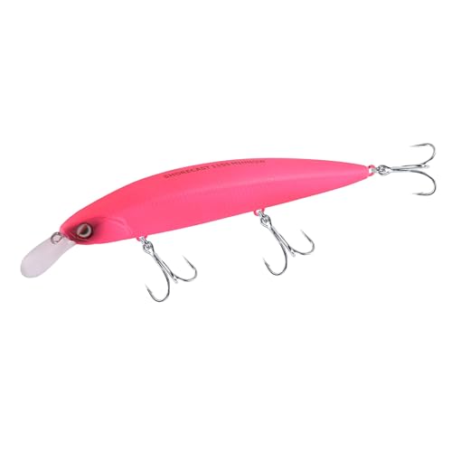 LITTMA ShoreCast 115 Minnow Sinking Saltwater Fishing Lure, Long Casting Surf Fishing Hard Bait for Striper Bass and Halibut - color: Halibut killer