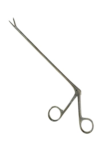 Long Reach Alligator Forceps with Graspping Serrated Tips ENT Instrument Alligator Forceps 3.5" 5.5" 6.5" 8" (Set of 4 (3.5",5.5",6.5",8")) - size: Set of 4 (3.5",5.5",6.5",8")