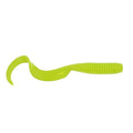 Berkley Gulp! Grub Saltwater Fishing Soft Bait - color: Chartreuse, size: 8- Inch