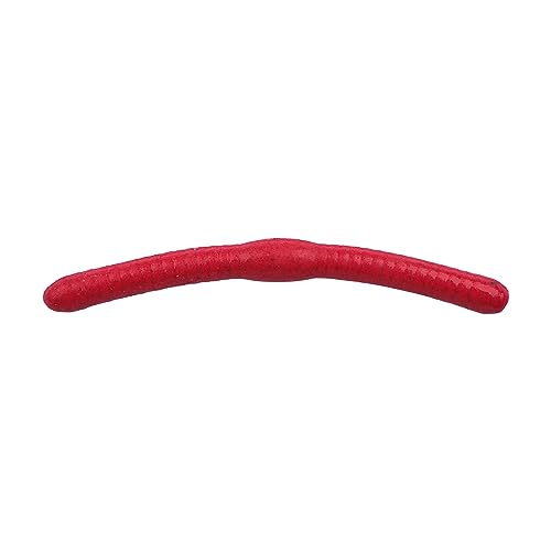 Berkley Gulp! Alive! Fat Floating Trout Worm Fishing Soft Bait - color: Fluorescent Red