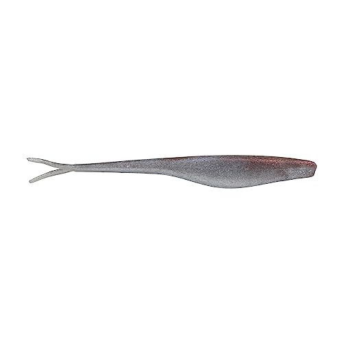 Berkley Gulp! Saltwater Jerk Shad Fishing Soft Bait - color: Red Chrome, size: 5"