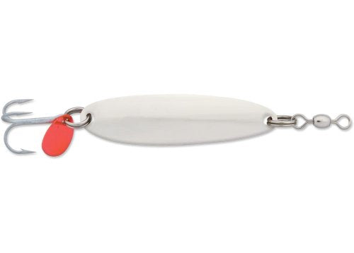 Luhr Jensen Krocodile Spoon w/Treble Hook - style: Chrome, 1 Oz - 3 1/4 Inch