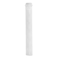 Fishing Rod Handle Cover, Silicone Fishing Pole Tube Sleeve with Non-Slip Design for 13mm-37mm Handle - color: White (luminous)