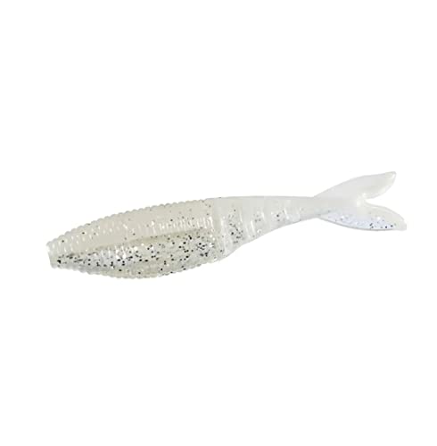 Yamamoto Zako 4'' Multi-Use Soft Plastic Fishing Angling Swimbait Lure Designed To Mimic Bluegill Or Shad - 6 Pack, Sight Flash